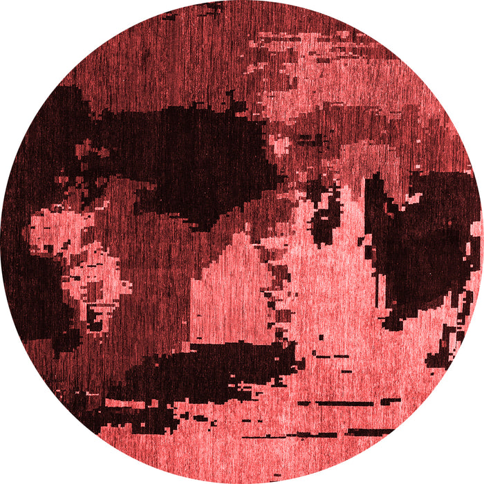 Abstract Red Modern Rug, abs4127red