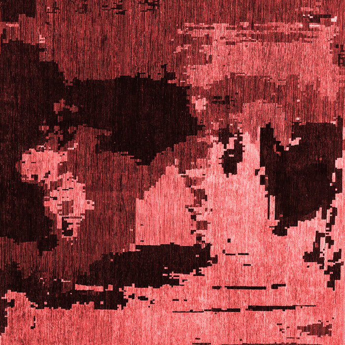 Machine Washable Abstract Red Modern Rug, wshabs4127red
