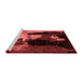 Modern Red Washable Rugs