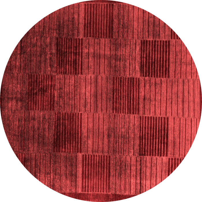 Machine Washable Abstract Red Modern Rug, wshabs4128red