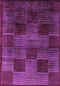 Abstract Purple Modern Rug, abs4128pur