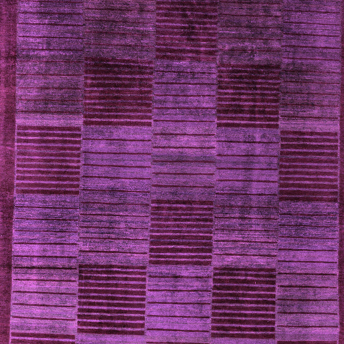 Machine Washable Abstract Purple Modern Area Rugs, wshabs4128pur