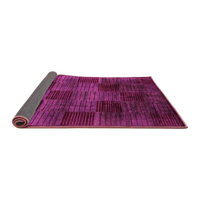 Sideview of Abstract Pink Modern Rug, abs4128pnk
