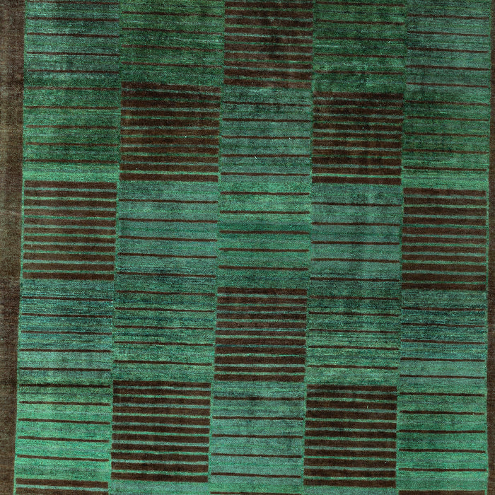 Abstract Turquoise Modern Rug, abs4128turq