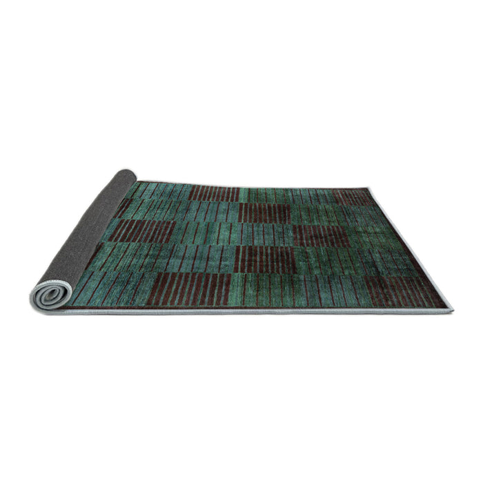 Sideview of Abstract Light Blue Modern Rug, abs4128lblu