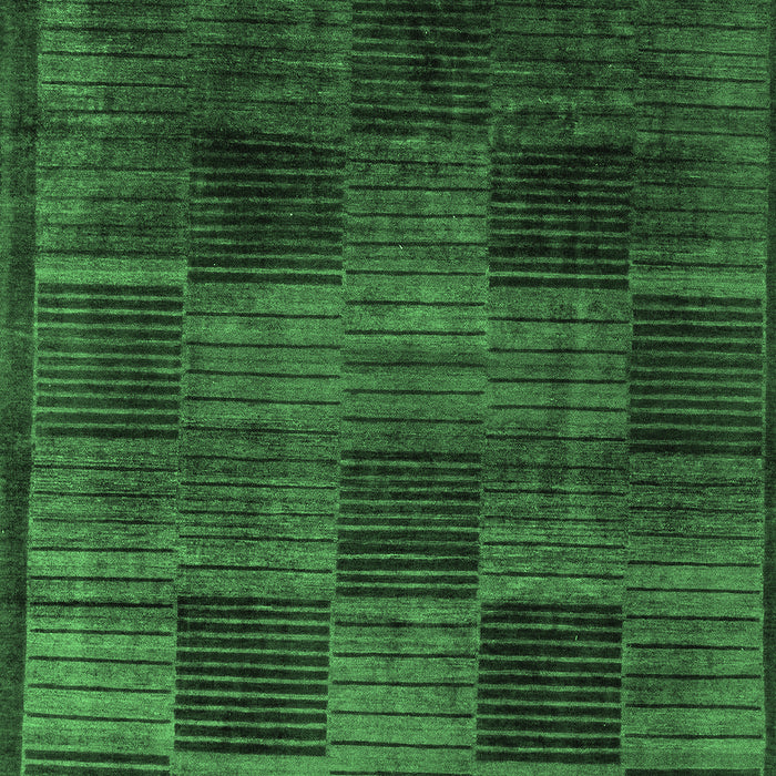 Abstract Emerald Green Modern Rug, abs4128emgrn
