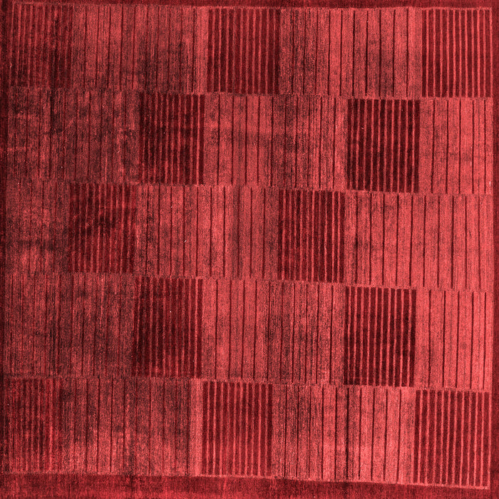Machine Washable Abstract Red Modern Rug, wshabs4128red