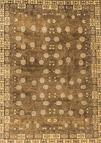 Oriental Brown Traditional Rug, abs4129brn