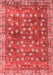 Oriental Red Traditional Area Rugs