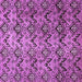 Square Machine Washable Abstract Purple Modern Area Rugs, wshabs412pur