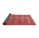 Abstract Red Modern Area Rugs