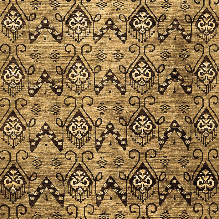 Abstract Brown Modern Rug, abs412brn