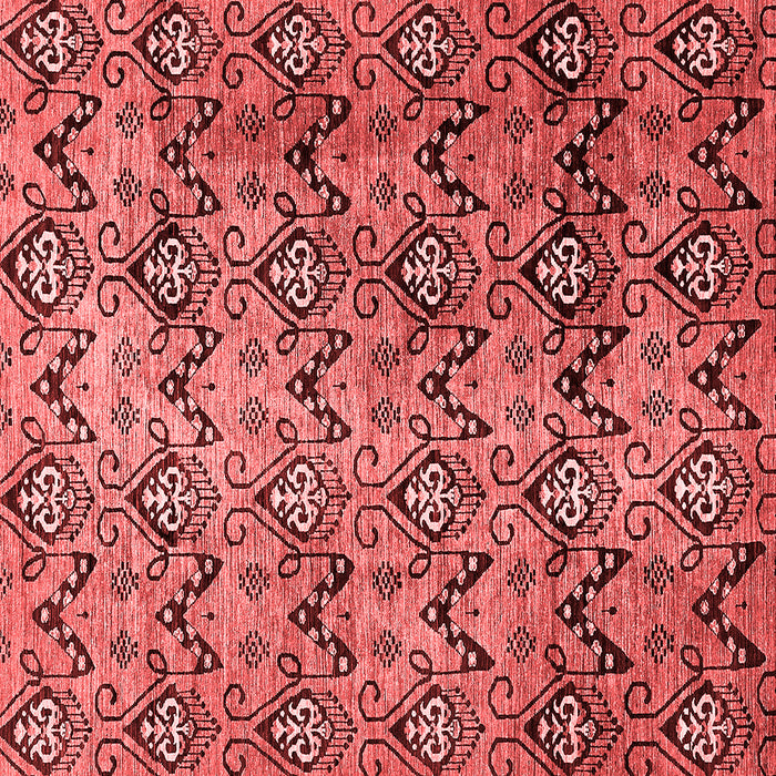 Abstract Red Modern Rug, abs412red
