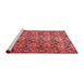 Modern Red Washable Rugs