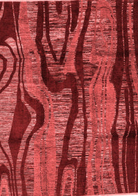 Abstract Red Modern Rug, abs4130red