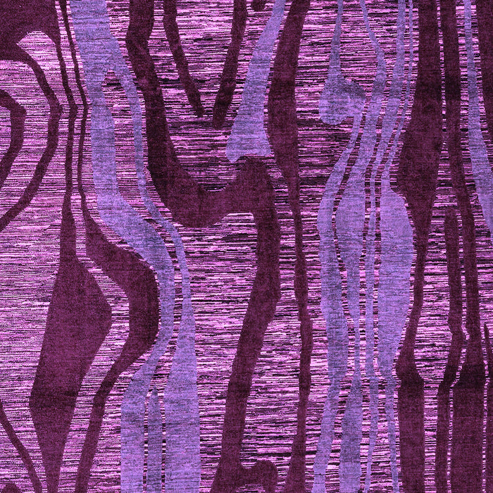 Machine Washable Abstract Purple Modern Area Rugs, wshabs4130pur