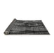 Sideview of Abstract Gray Modern Rug, abs4130gry