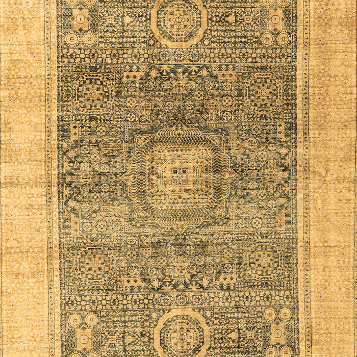 Machine Washable Abstract Brown Modern Rug, wshabs4131brn