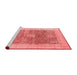 Modern Red Washable Rugs