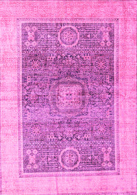 Abstract Pink Modern Rug, abs4131pnk