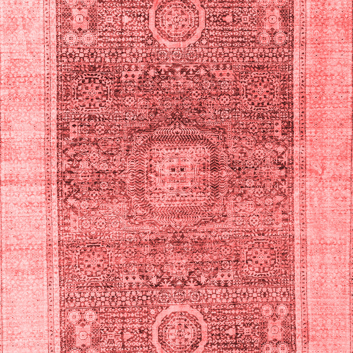 Machine Washable Abstract Red Modern Rug, wshabs4131red