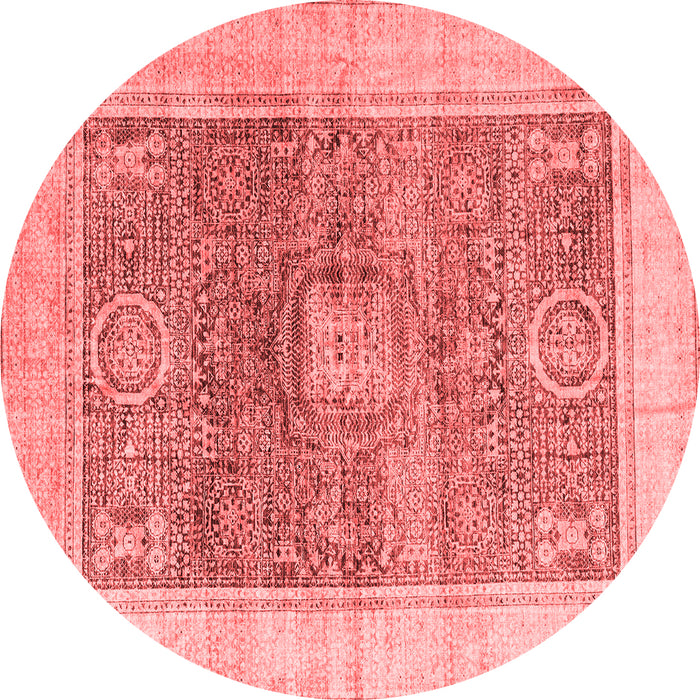 Machine Washable Abstract Red Modern Rug, wshabs4131red