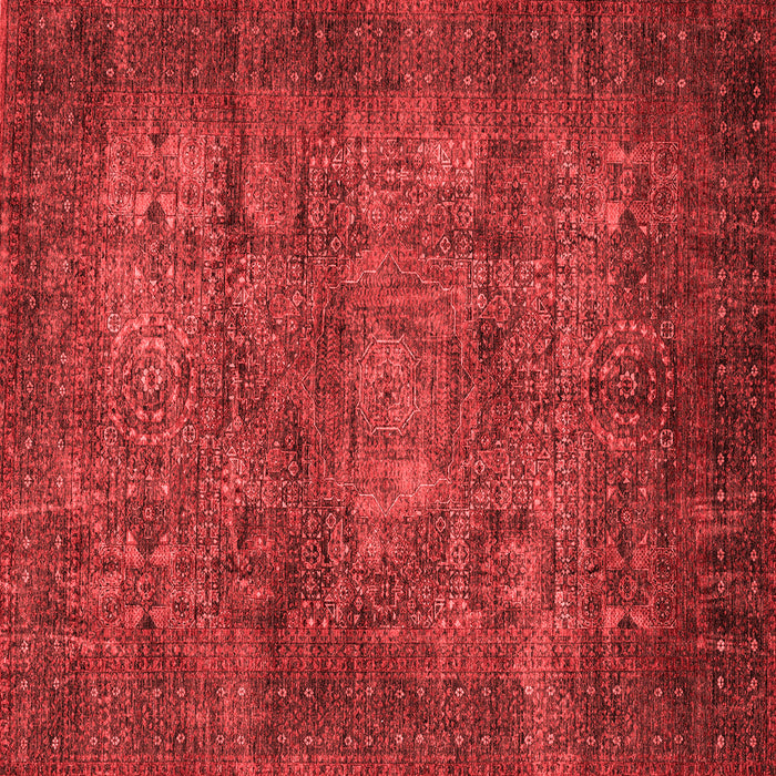 Abstract Red Modern Rug, abs4132red
