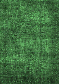 Abstract Emerald Green Modern Rug, abs4132emgrn