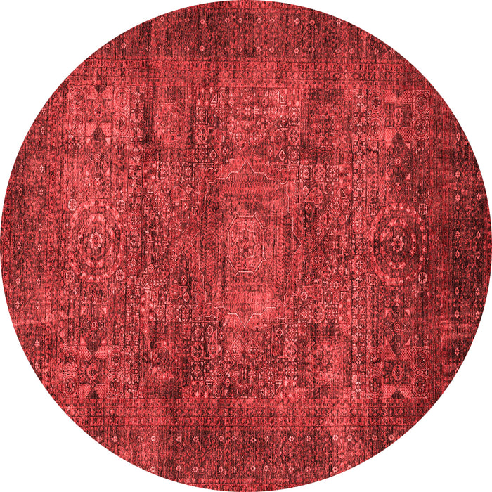Abstract Red Modern Rug, abs4132red