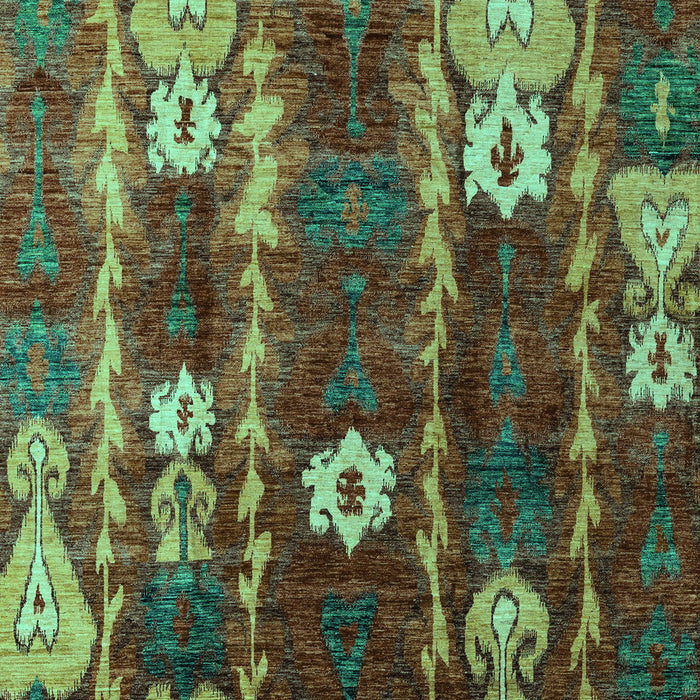 Abstract Turquoise Modern Rug, abs4133turq