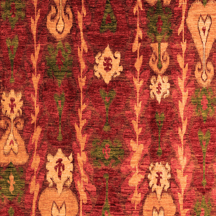 Abstract Orange Modern Rug, abs4133org