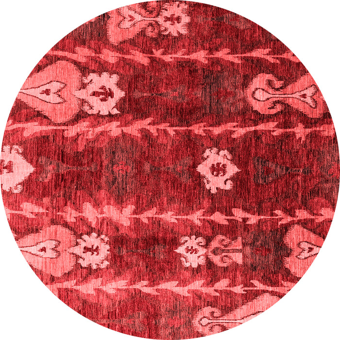 Abstract Red Modern Rug, abs4133red