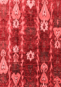 Abstract Red Modern Rug, abs4133red