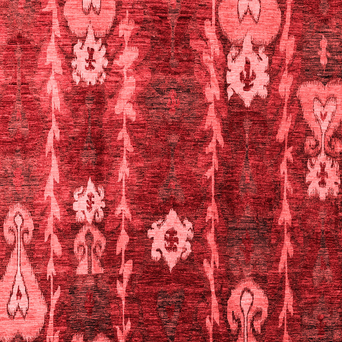 Abstract Red Modern Area Rugs