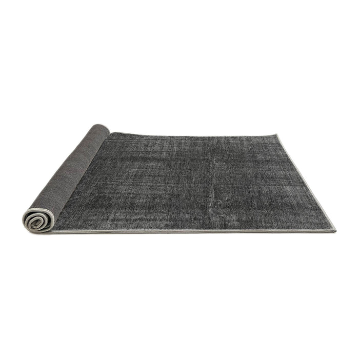 Sideview of Oriental Gray Modern Rug, abs4134gry