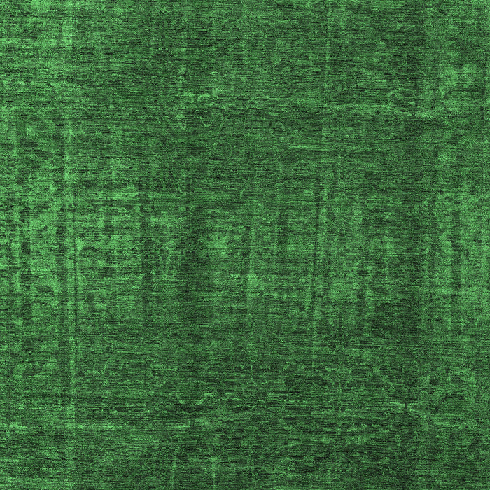 Machine Washable Oriental Emerald Green Modern Area Rugs, wshabs4134emgrn