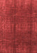 Oriental Red Modern Area Rugs