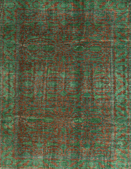 Machine Washable Abstract Sepia Brown Rug, wshabs4134