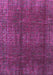 Machine Washable Oriental Pink Modern Rug, wshabs4134pnk