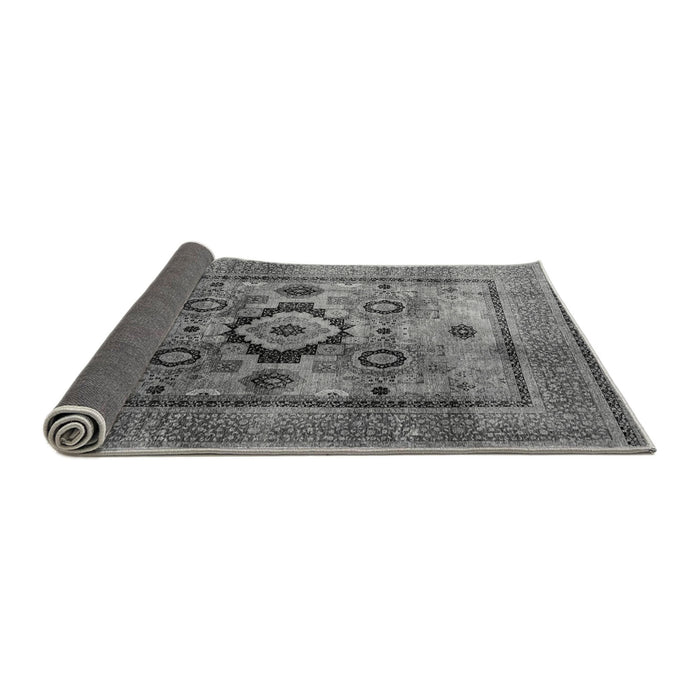 Sideview of Oriental Gray Modern Rug, abs4135gry