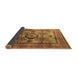 Sideview of Oriental Brown Modern Rug, abs4135brn