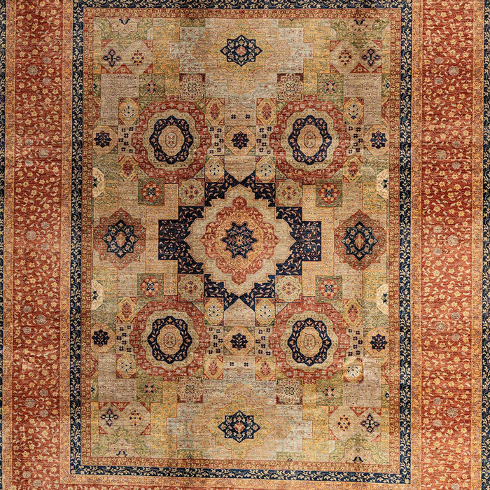 Abstract Red Oriental Rug, abs4135