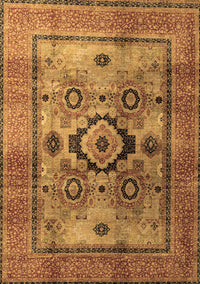 Oriental Brown Modern Rug, abs4135brn