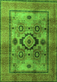 Oriental Green Modern Rug, abs4135grn