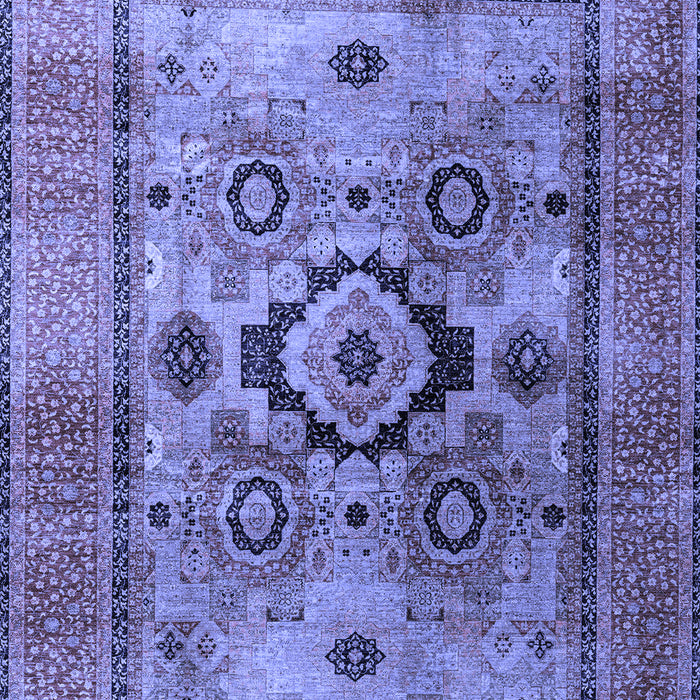Oriental Blue Modern Rug, abs4135blu