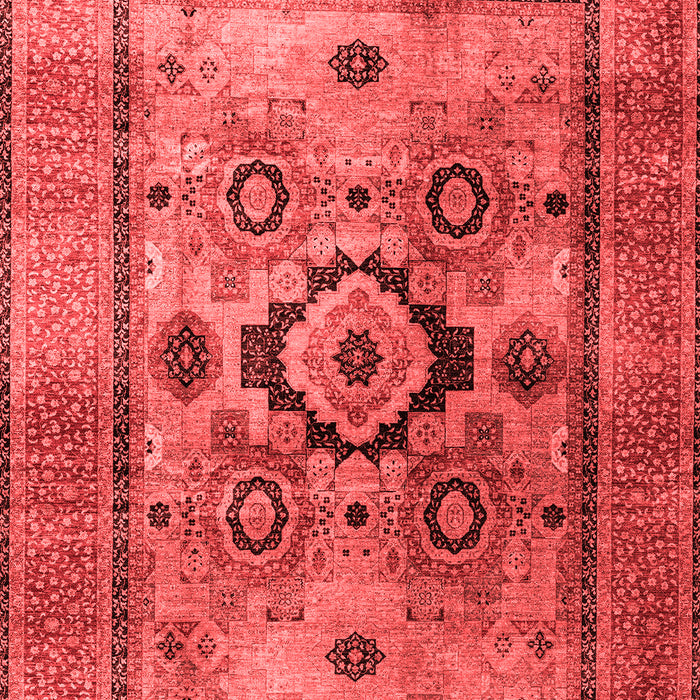 Oriental Red Modern Area Rugs