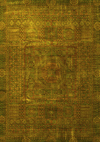 Oriental Yellow Modern Rug, abs4136yw