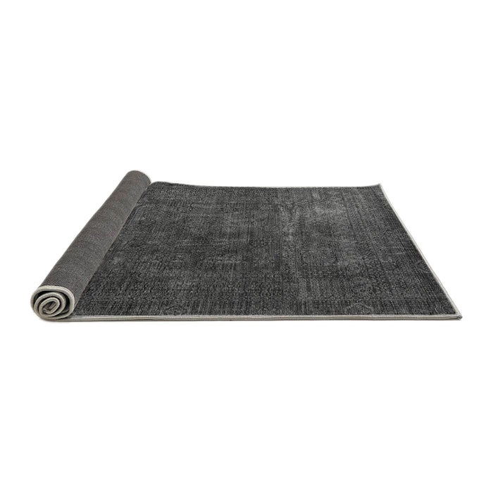 Sideview of Oriental Gray Modern Rug, abs4136gry