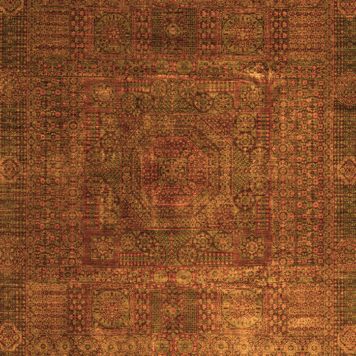 Oriental Orange Modern Rug, abs4136org