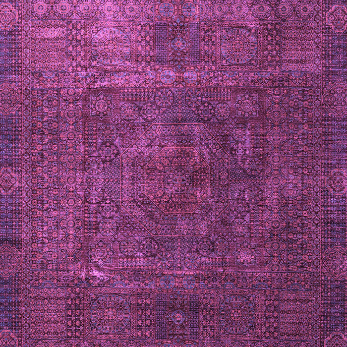 Machine Washable Oriental Purple Modern Area Rugs, wshabs4136pur